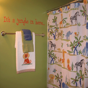 kids shower curtains bathroom decor accessories