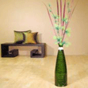 spring decorating vases green vase artificial flower arrangements