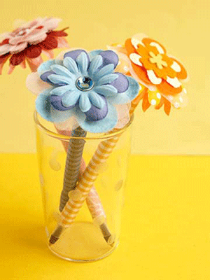 fabric crafts handmade decorations floral centerpiece ideas