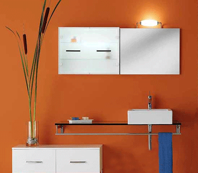 white bathroom cabinets modern color trends contemporary