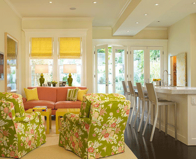 fusion interior design style living room furniture