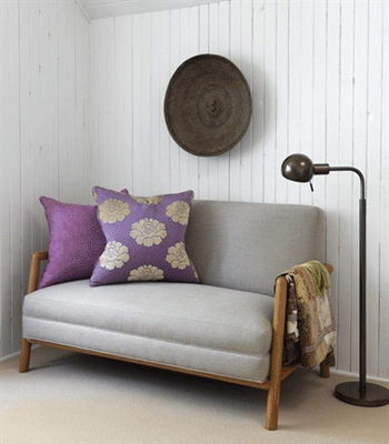 room decorating ideas home accessories purple cushions
