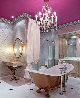 modern ideas for bathroom decorating vintage interior design style