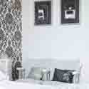 black white wallpapers wall decoration ideas interior design