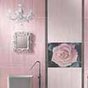 Stylish Bathroom Decorating Ideas, Soft Pink Walls