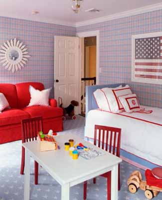 patriotic home decoration kids rooms decor accessories