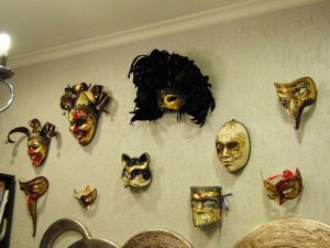 masquerade ball masks make unique wall decorations