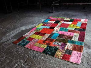 colorful contemporary rugs are modern floor decor ideas