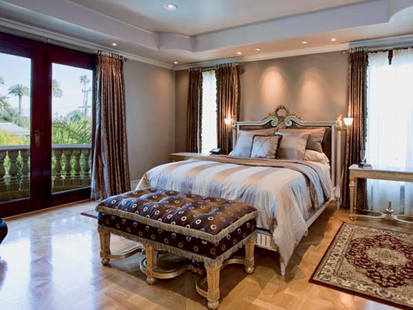 master bedroom in new classic style