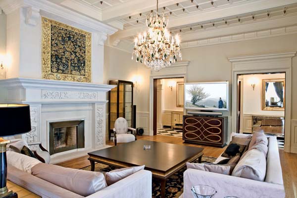 living room decorating in classic style