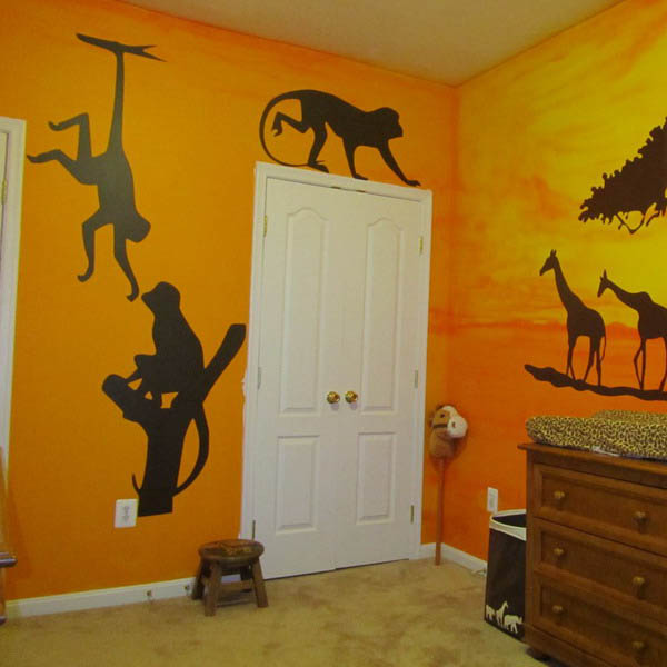  African  Decorating Ideas  for Kids Rooms  3 Interior Color 