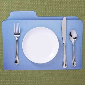 file holder place mat