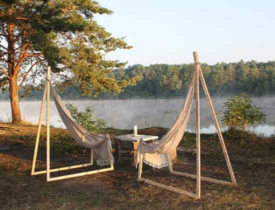 hammock chairs for your backyard design