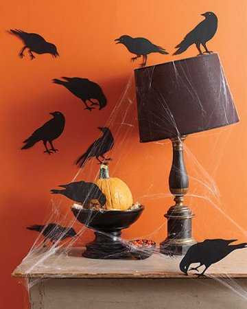 black crow wall stickers