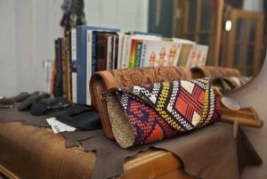handmade accessories for home decorating in eclectic style