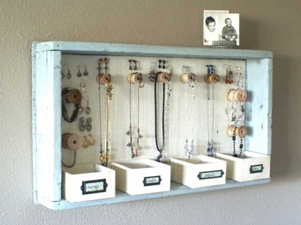 shadow box for storage and organization