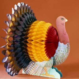 turkey centerpiece idea for thanksgiving decorating