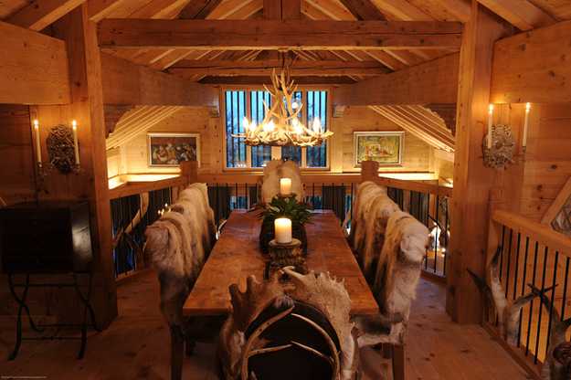 french alpine chalet room decorating ideas 2