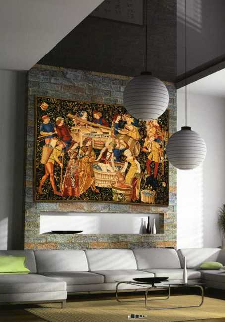 medieval tapestry wall hanging