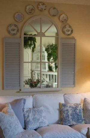 arched window mirror for creating modern wall decor