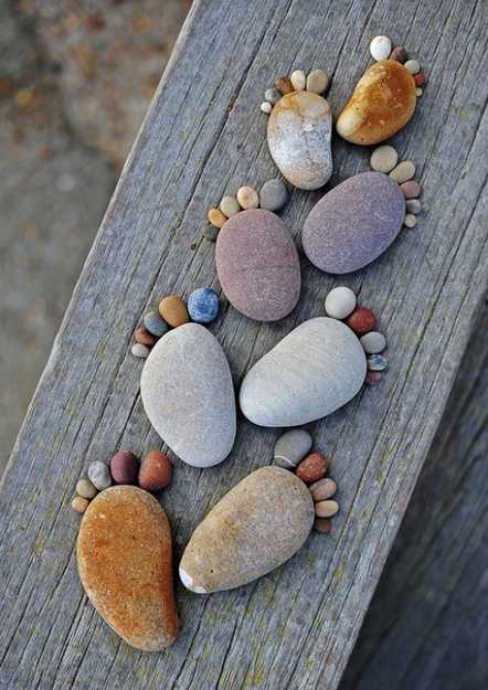 craft ideas home decorations pebbles 4