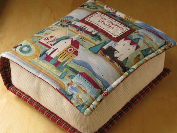 book shaped throw pillow