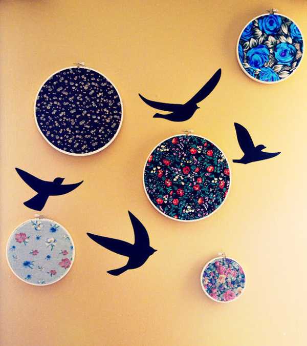 Creative Ways to Make Home Decorations with Embroidery  Hoops