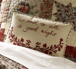 throw pillows with tapestry and embroidery
