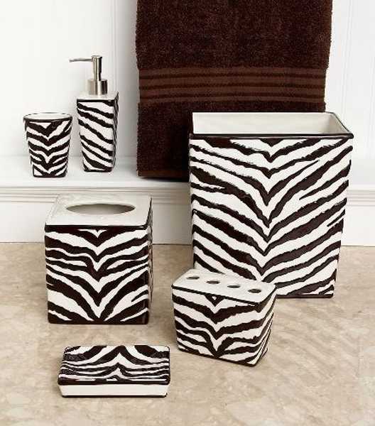 Zebra Prints and Decorative Patterns for Modern Bathroom ...