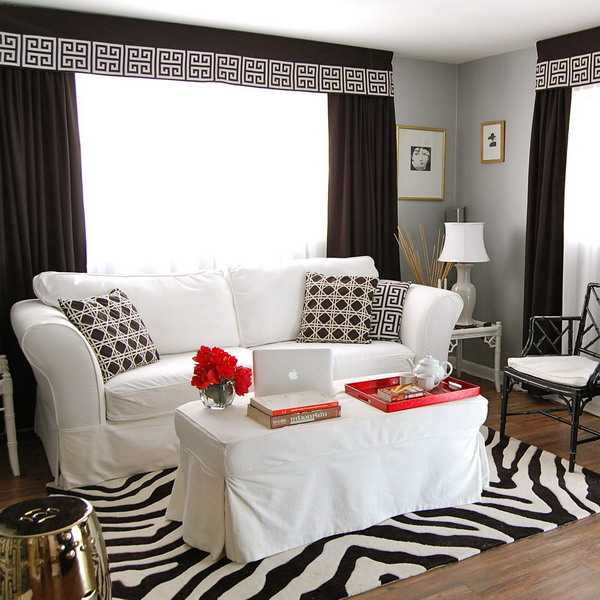 21 Modern Living Room Decorating Ideas Incorporating Zebra Prints into Home Decor