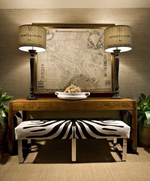 21 Modern Living Room Decorating Ideas Incorporating Zebra Prints into