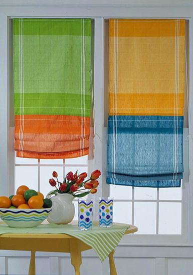 colorful linen curtain fabrics