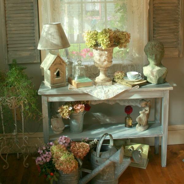 Shabby Chic Decorating Ideas Inspired by Beautiful Flowers ...