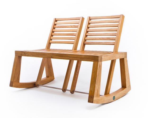 wooden bench, modern furniture design