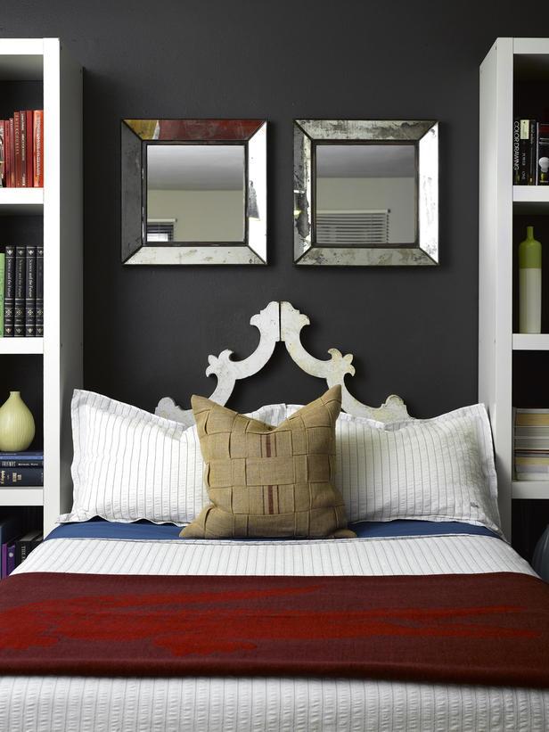 Wall Mirrors  and 33 Modern Bedroom  Decorating  Ideas 