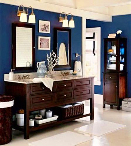 modern bathroom decor ideas nautical theme 9