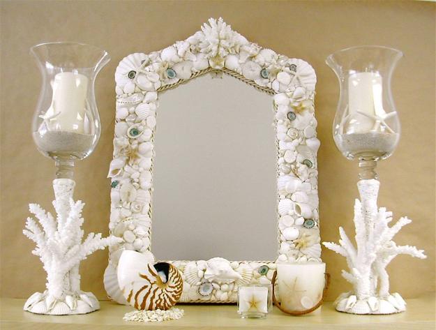 Enhancing Nautical Decor Theme with Sea Shell Crafts and 