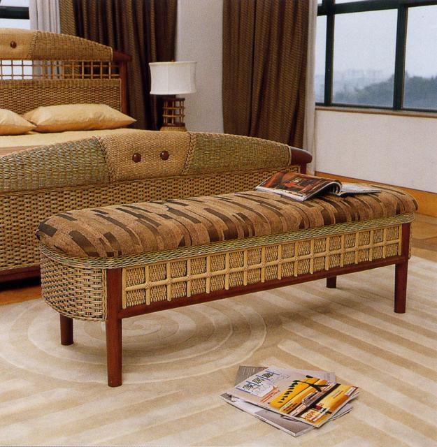 rattan furniture and wooden furniture for modern interior decorating