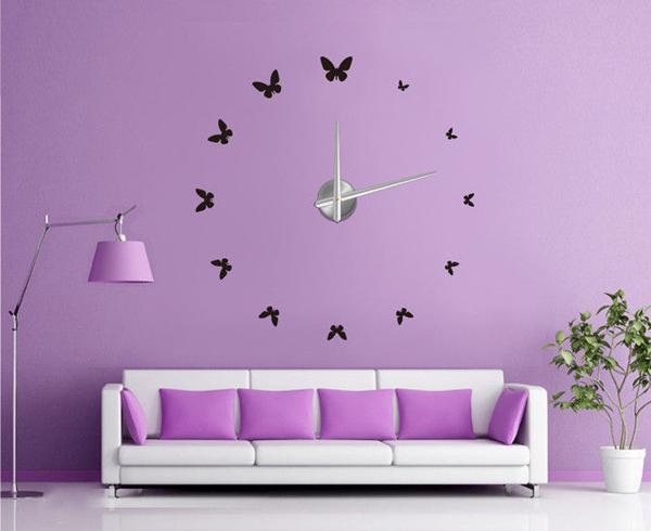 Handmade Butterflies Decorations  on Walls  Paper Craft  Ideas