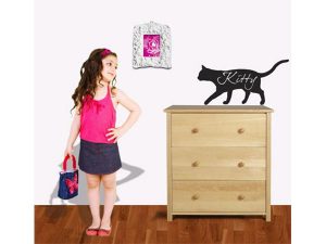 cat wall stickers and painting ideas for decorating empty walls