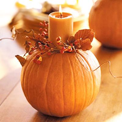 Floral Pumpkin Centerpieces and Creative Table Decoration Ideas