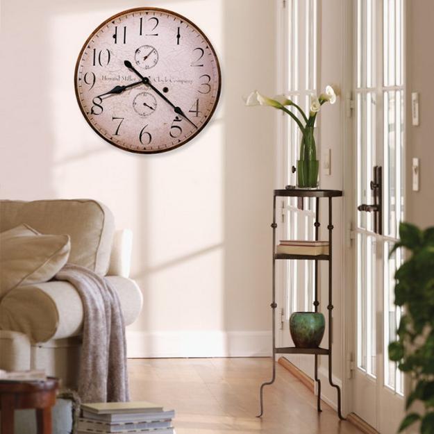 25 Ideas for Modern Interior Decorating with Large Wall Clocks