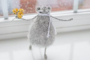 knitted rats, handmade gift ideas