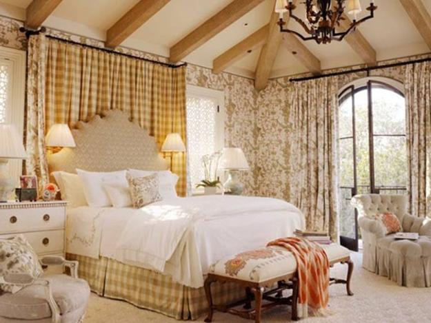 Modern Bedroom Decorating Ideas in Provencal style