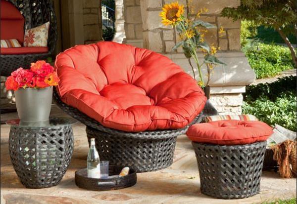 30 Cozy Ideas for Modern Home Decorating with Papasan Chairs