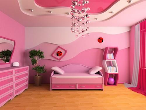 Modern Interior Decorating with Pink Color Combinations