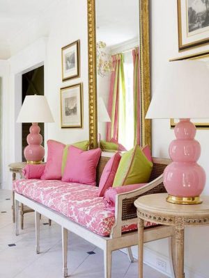 pink room colors and interior color schemes for home decorating