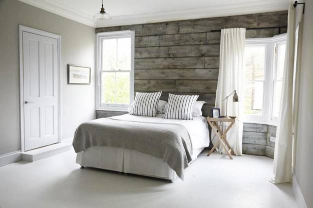 Neutral Colors and Rustic Wood Texture Creating Elegant ...