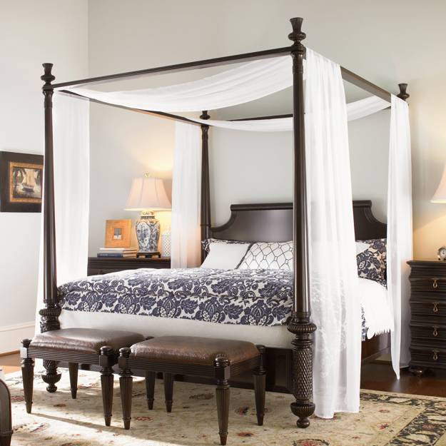 Canopy Bed Designs Adding Romance to Modern Bedroom Decorating Ideas