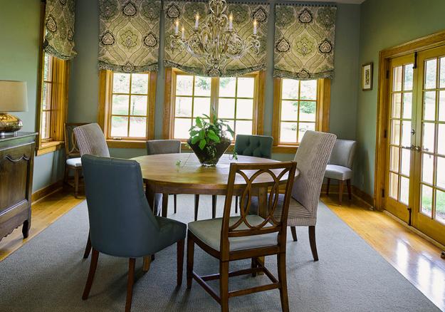 Modern Window Treatments, 20 Dining Room Decorating Ideas